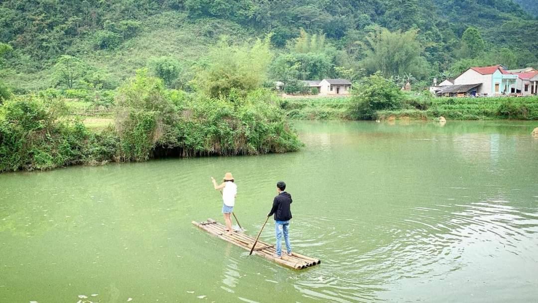 Homestay Gioc Rung Trung Khanh Dış mekan fotoğraf